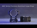 6061 Aluminum Scope Rings