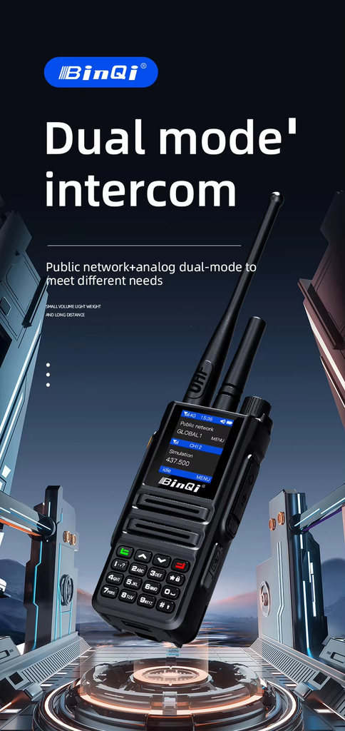 BinQi BQ-889A 4G Poc Radio VHF GPS