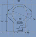 Dovetail Rails Scope Rings for 25.4mm＆30mm Tubes – 1.35" High