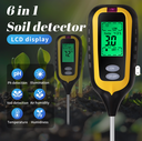 Digital 6-in-1 Soil Detector
