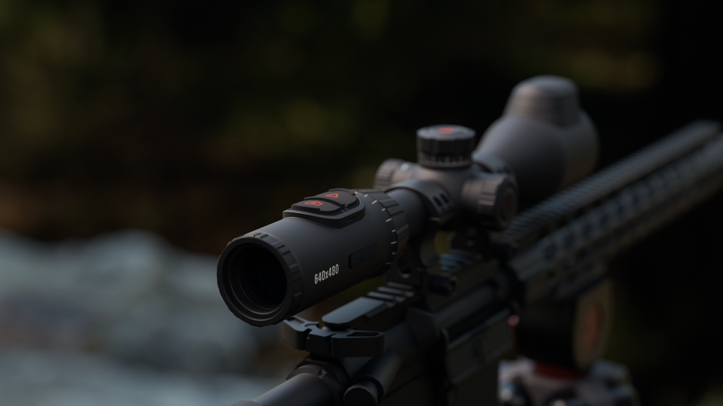 THOR 6 Elite Thermal Rifle scope, 3-24x, 640x512, 12μm, <15mk NETD, built-in LRF