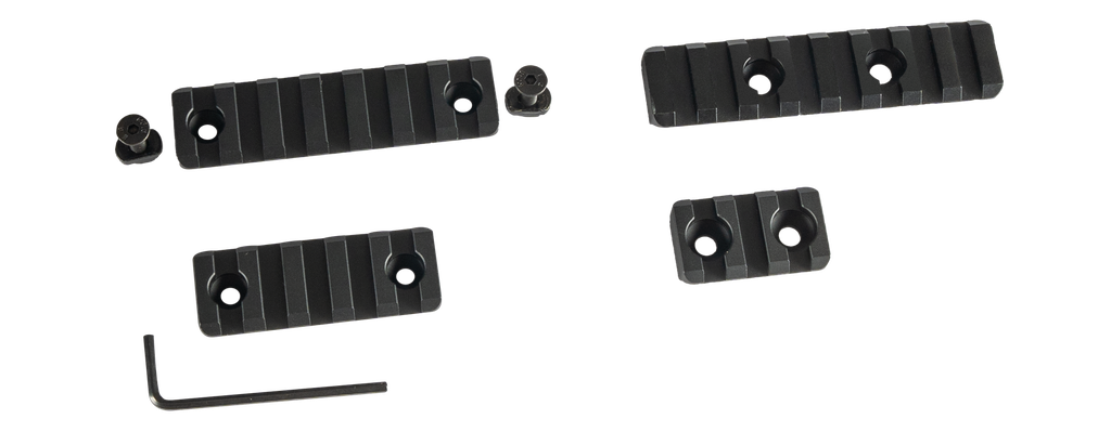 Picatinny rail á M-Lok 5 raufar