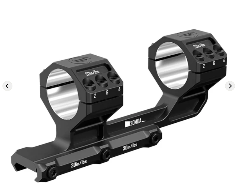 Heavy Duty Sjónaukafestingar með 20 MOA halla