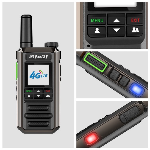 BinQi BQ-H18EN 4G Poc Radio GPS